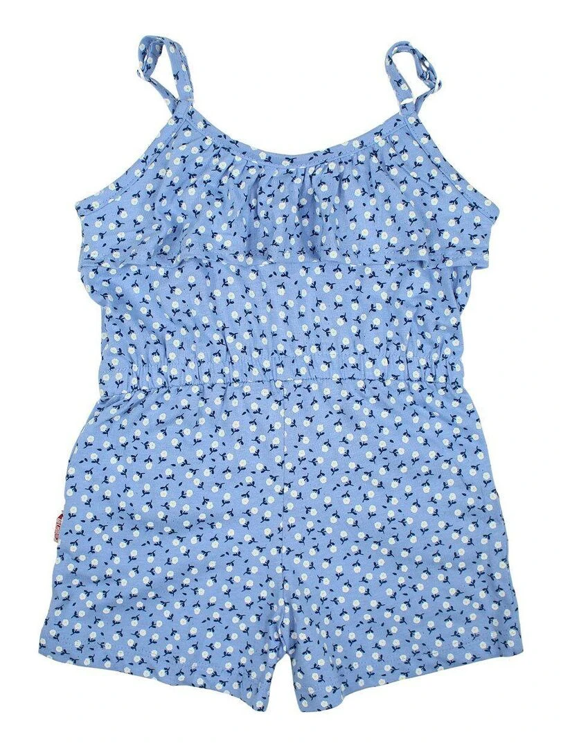 Lee Cooper Combishort fille imprimé Lee Cooper en coton Bleu