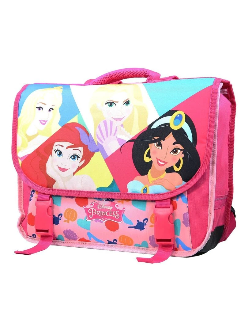 BAGTROTTER Cartable 38 cm Disney Princesses Rose Rose