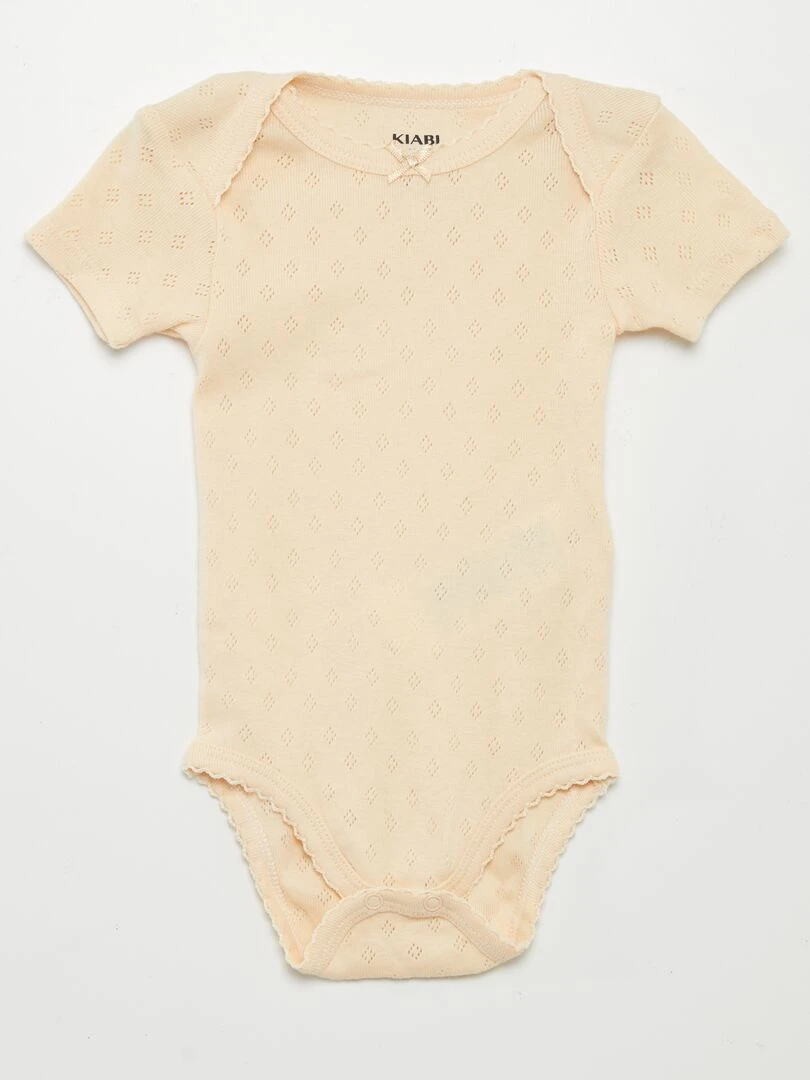 Lot de bodies en jerhsey   3 pièces   Violet