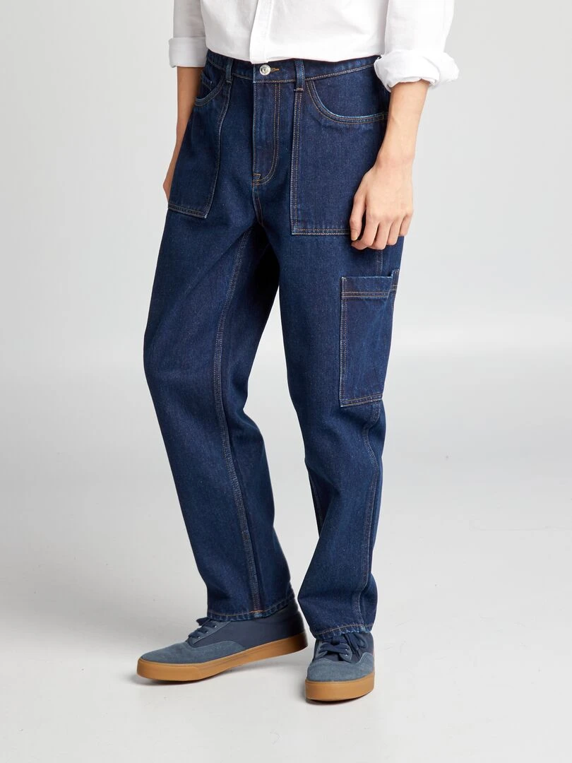 Jean charpentier wide leg Bleu