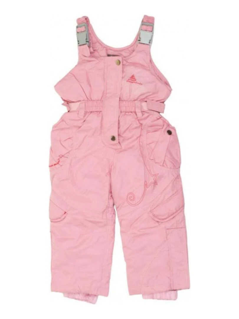 Salopette de ski fille FOMBLUXI PEAK MOUNTAIN Rose