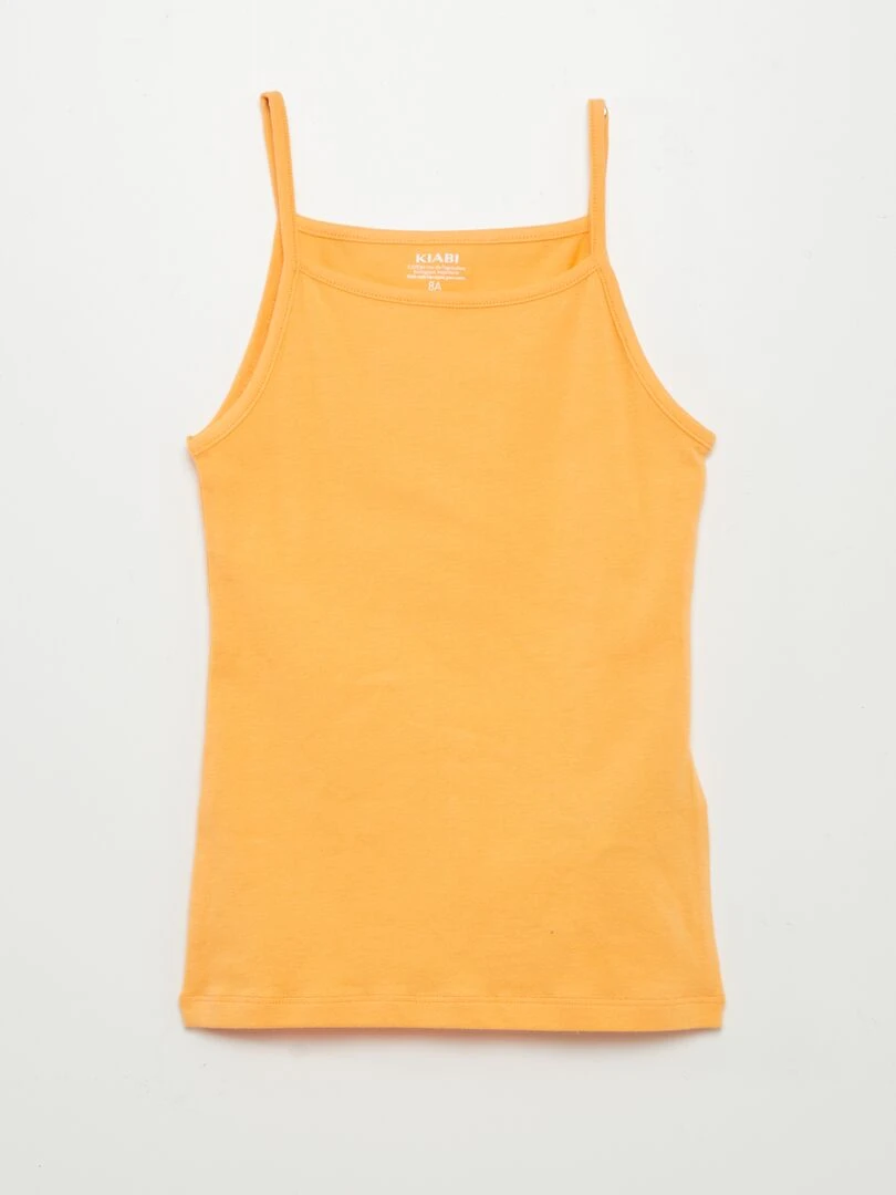 Lot de 2 débardeurs unis   BLEU