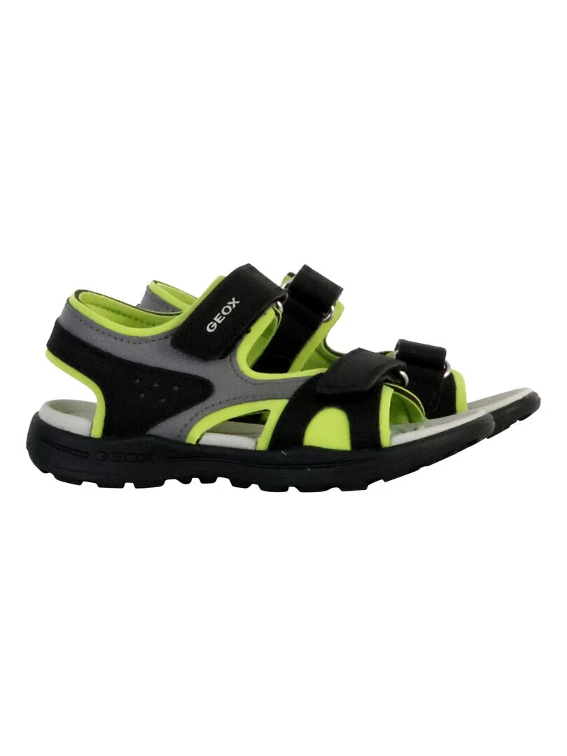 Sandales à Scratch Enfant Geox Vaniett   Noir