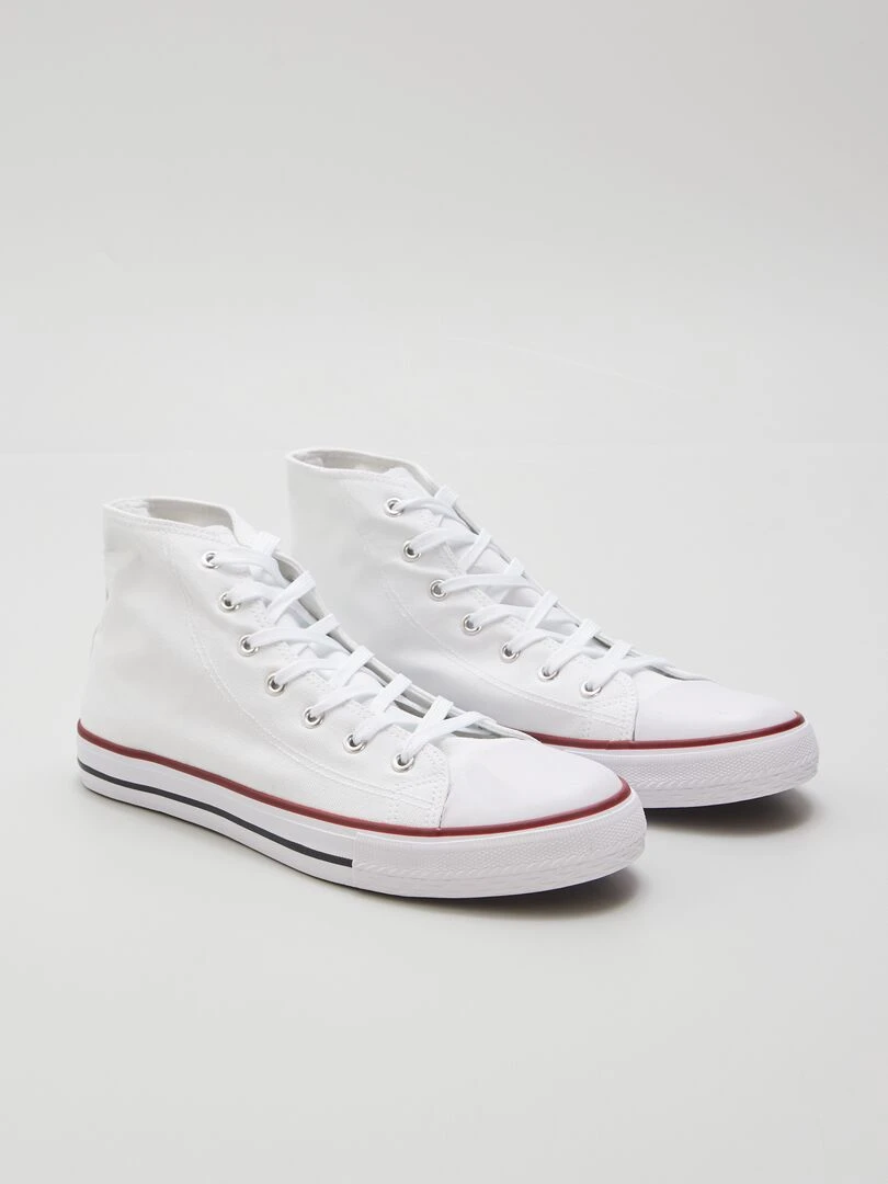 Bermuda avec poches sur les côtés   blanc