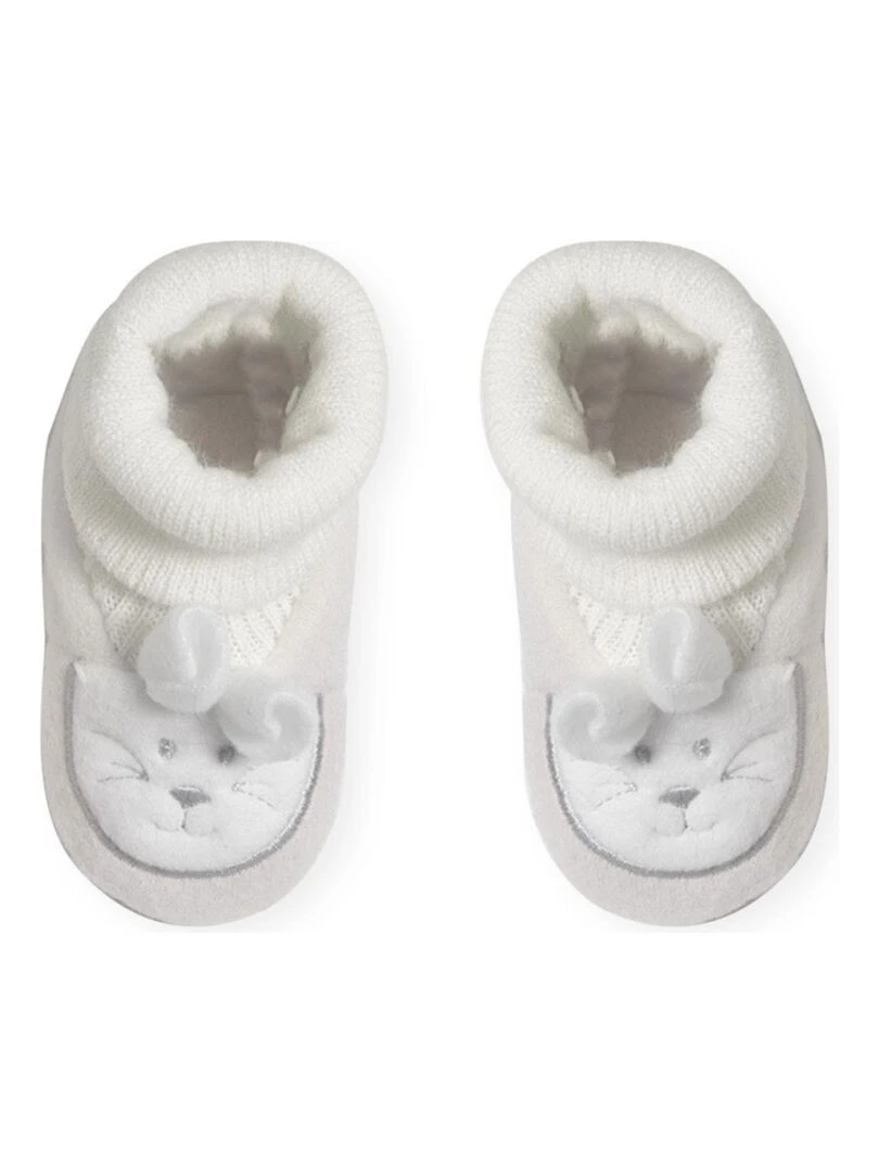 Chaussons naissance petit Lapin Blanc