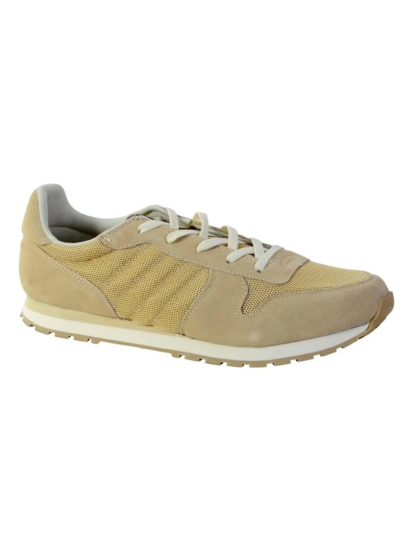 Basket Bensimon Running Beige