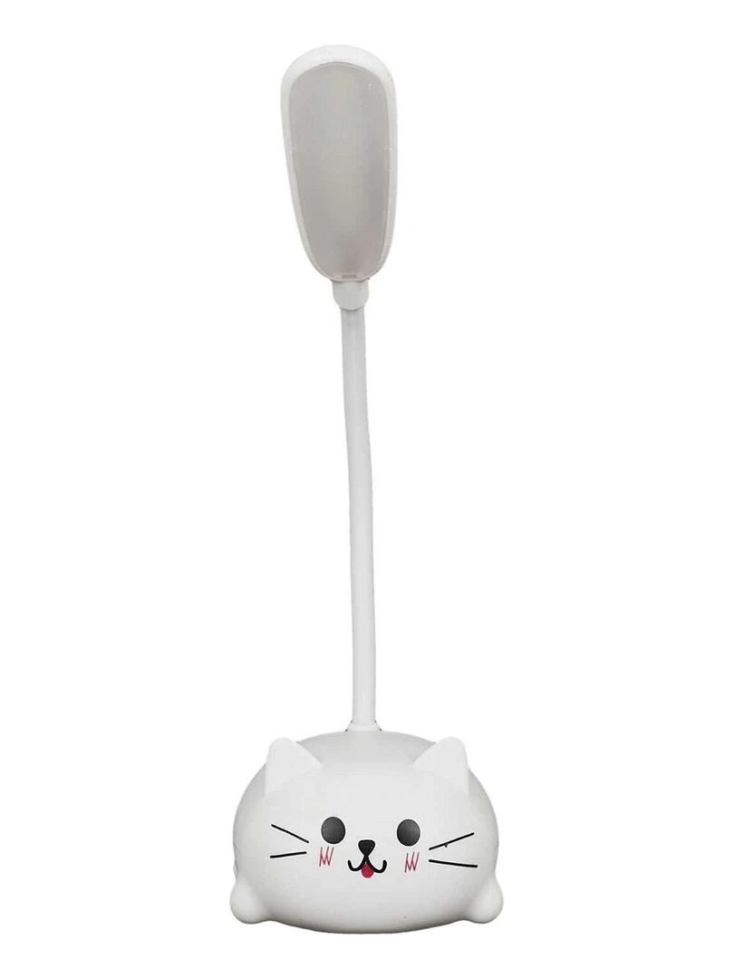 Lampe veilleuse LED chat blanc   Blanc
