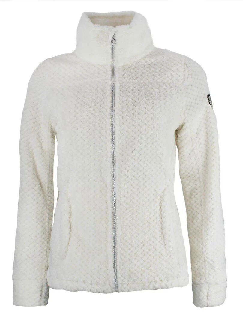Blouson polaire femme ATAWAY Ecru