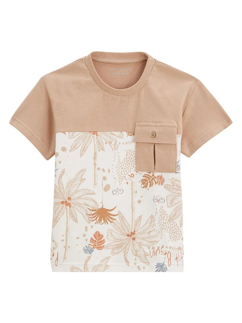 T shirt enfant Bachata Marron