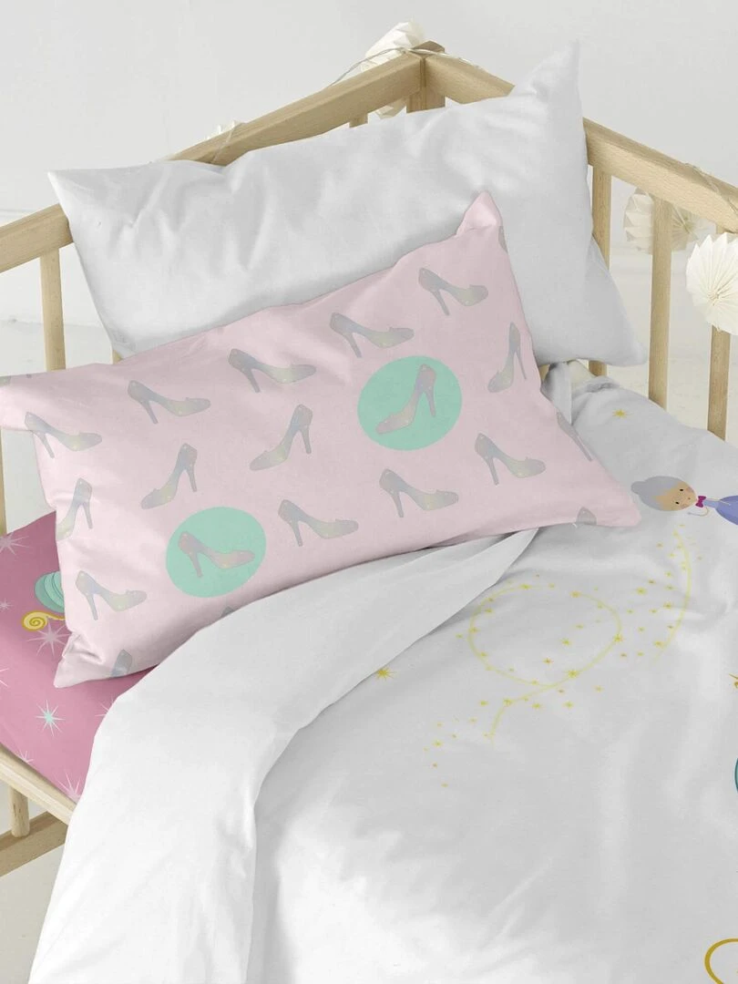 Parure housse de couette 2 pièces Pumpkin "Happyfriday"   Blanc