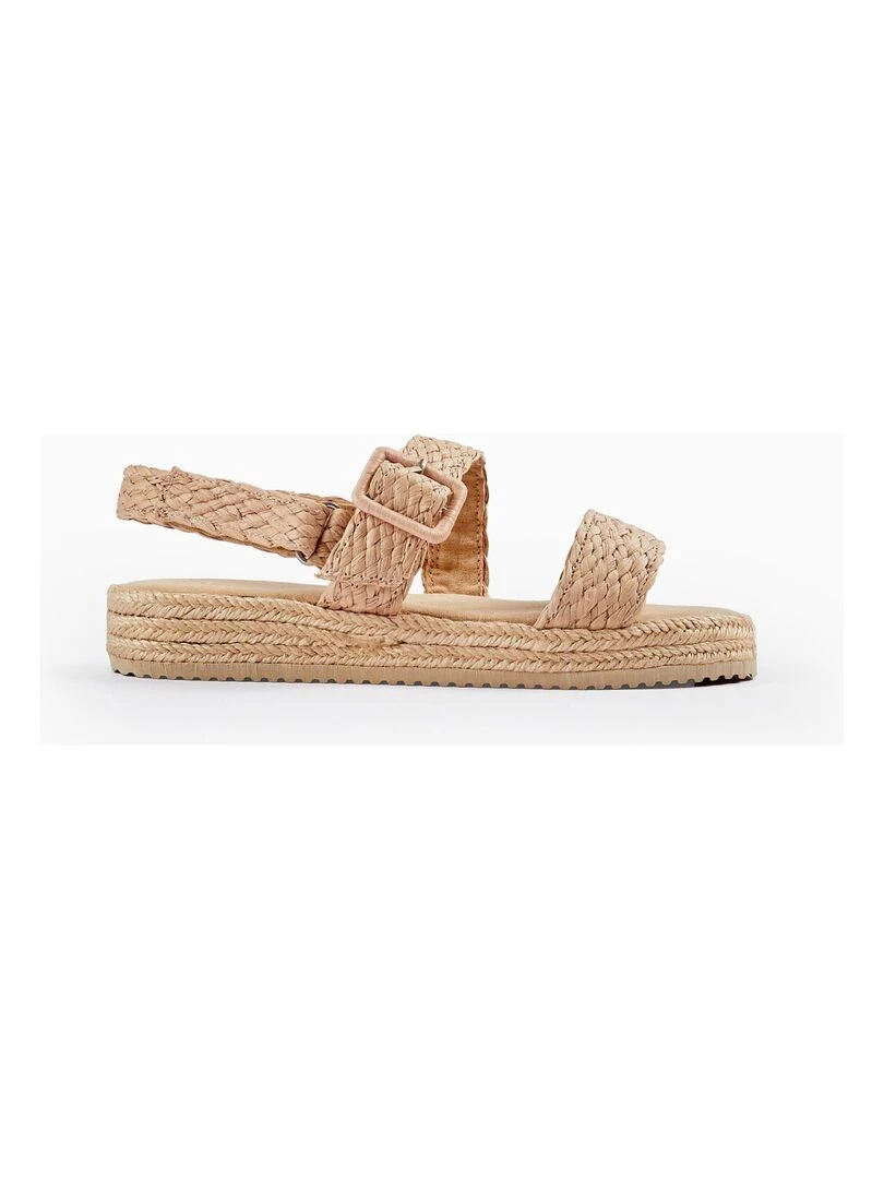 Sandale en jute pour fille CUBA Blanc