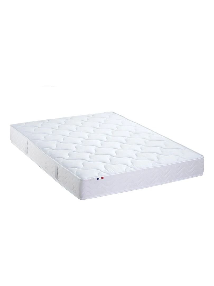 Matelas ETOILE Ressorts ensachés Made in France Dimensions 140 x 200 Blanc