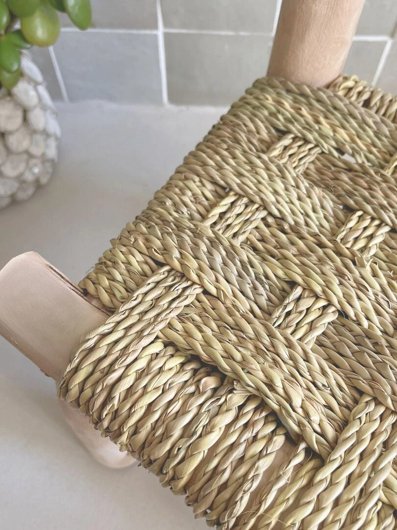 Chaise enfant bois Japandi   Beige clair