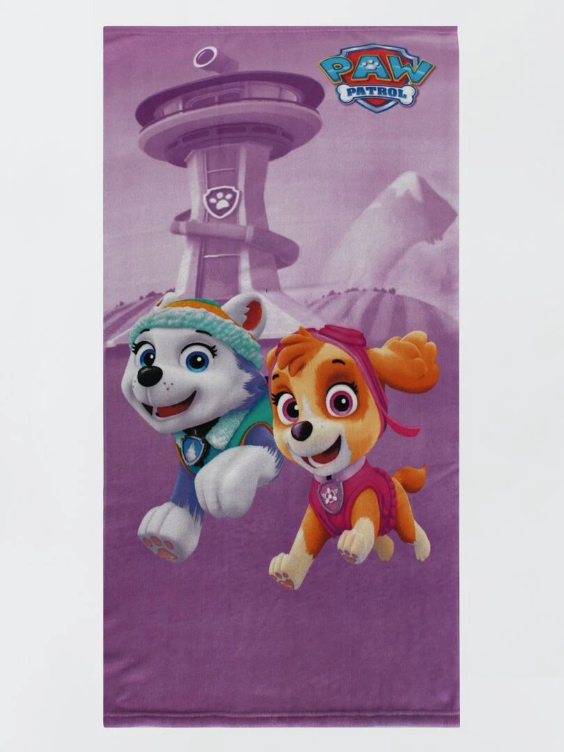Drap de plage 'Pat'patrouille' Rose