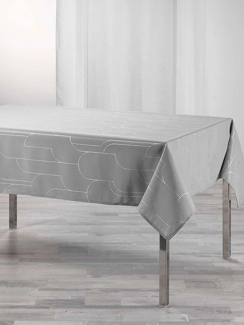 Nappe rectangulaire Domea   Gris