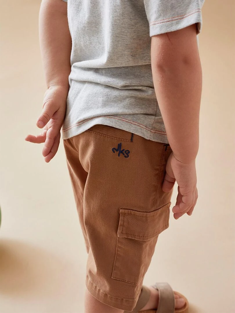 Bermuda en twill Noukie's Beige