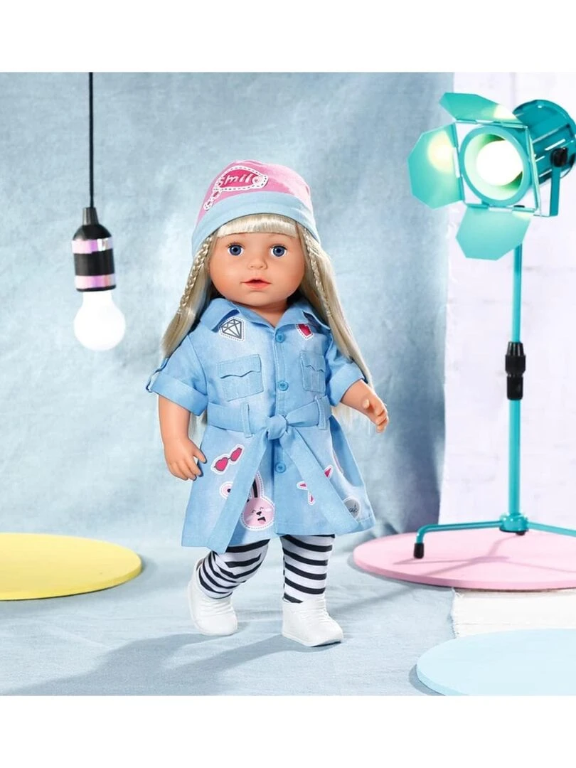 Baby born BABY born Deluxe Robe en jeans pour poupées de 43 cm N/A