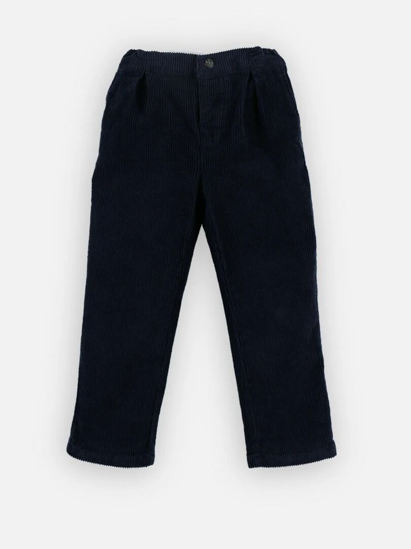 Pantalon en velours côtelé Noukie's Bleu