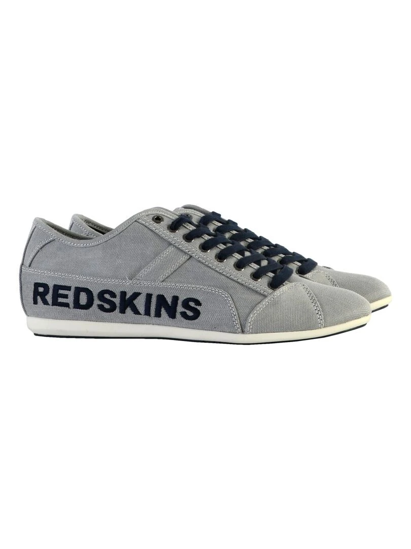 Basket à lacets Redskins Texas   Gris