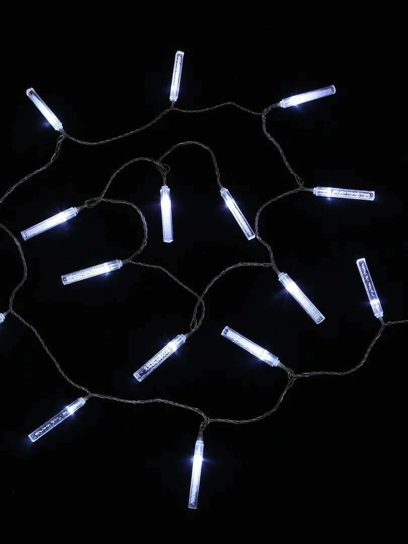 Guirlande lumineuse 32 Glacons led Blanc