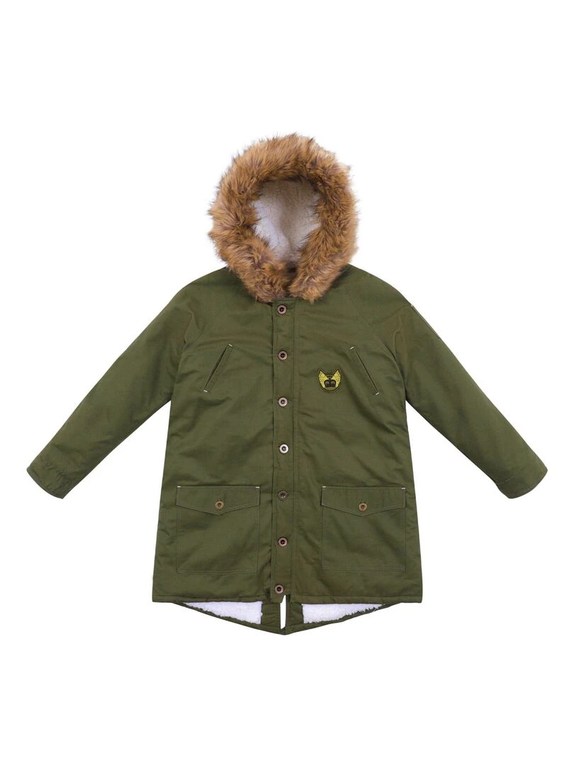 Parka Longue Chaude pour Homme  Taille XS S M L XL  ROCK & PEACE   'LA FAUTE A VOLTAIRE'   Kaki