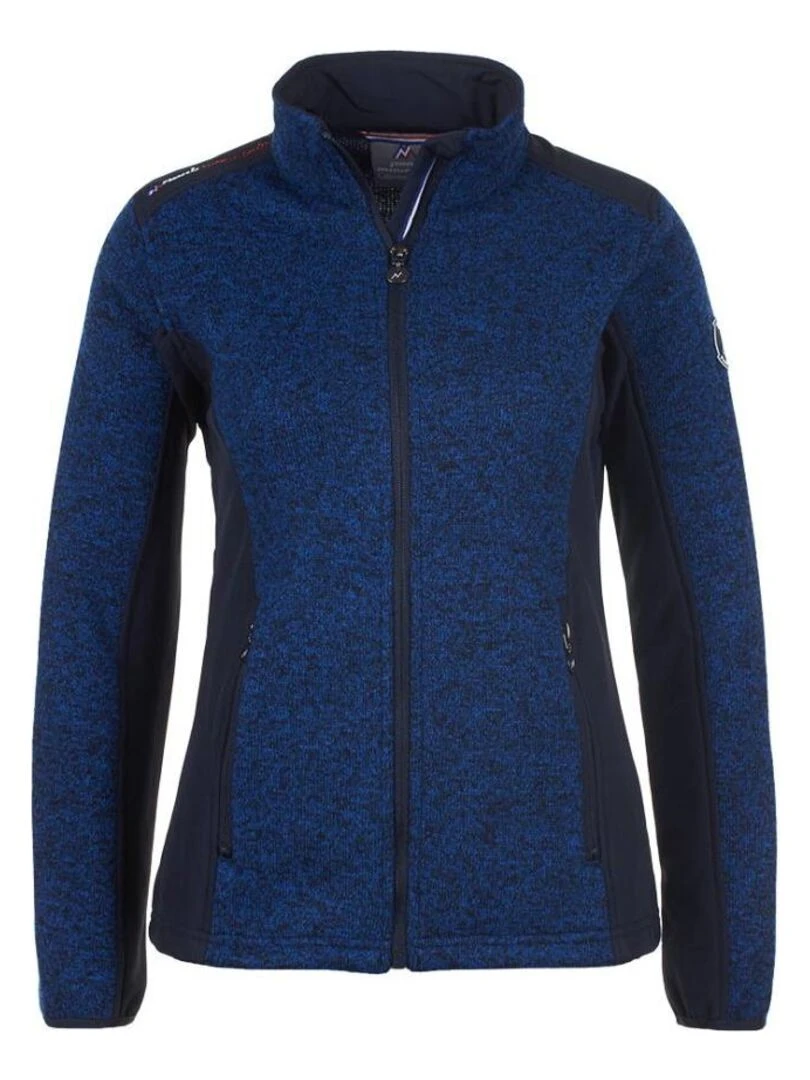 Blouson polaire femme AVIRO PEAK MOUNTAIN Bleu marine