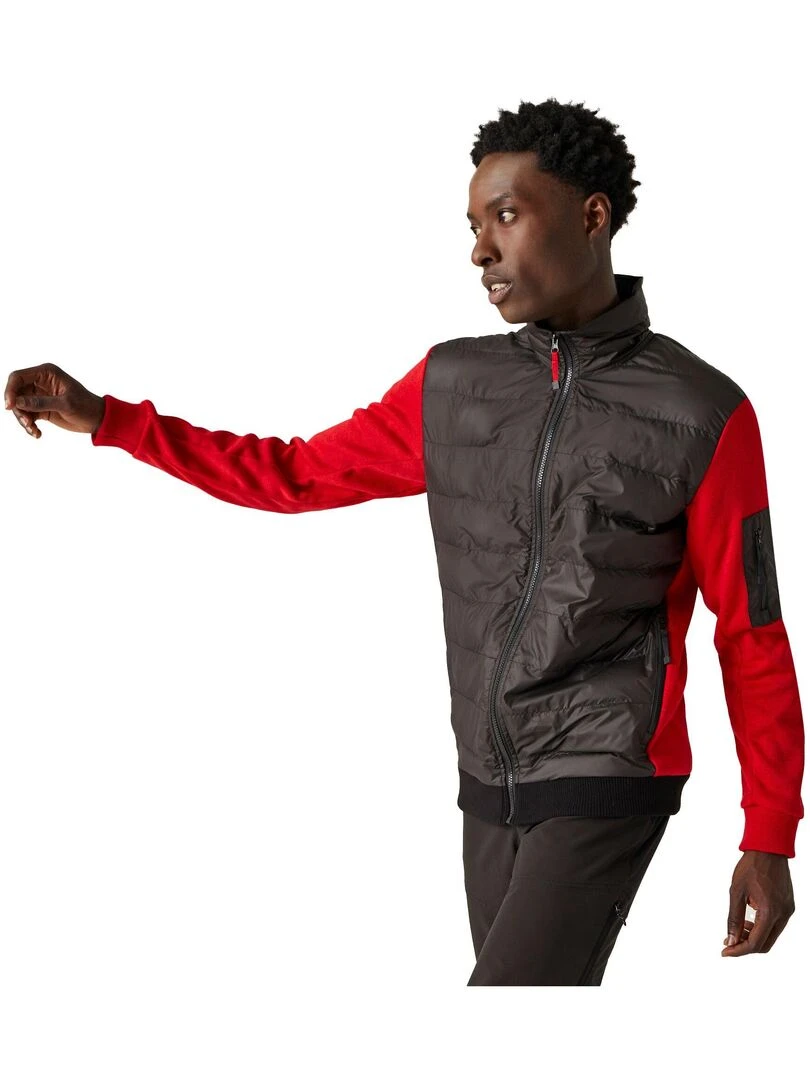 Regatta   Veste polaire COLLISTON   Noir Rouge Noir