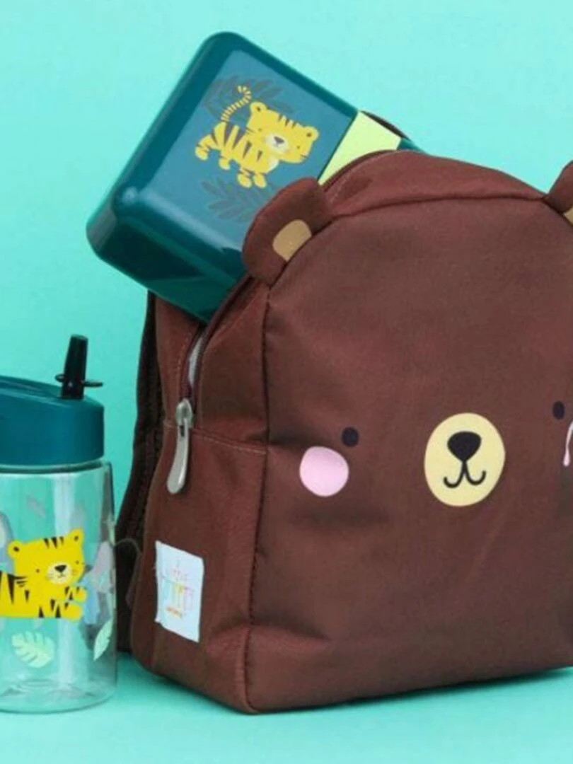 Sac à dos bébé marron Ours   Marron