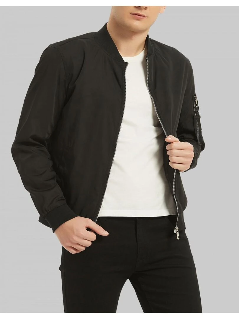 Blouson Homme Kebello Noir Noir