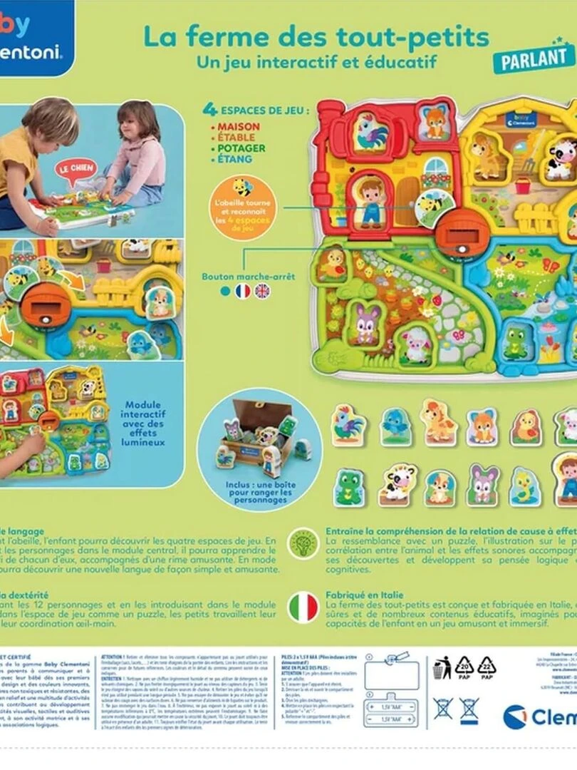 La ferme des tout petits : Baby Clementoni N/A
