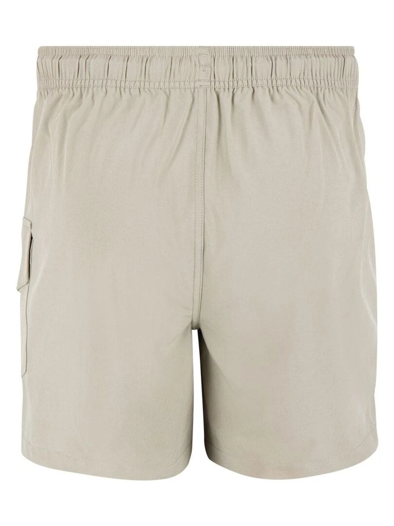 Bermuda de bain medium homme Construction traveler   Beige