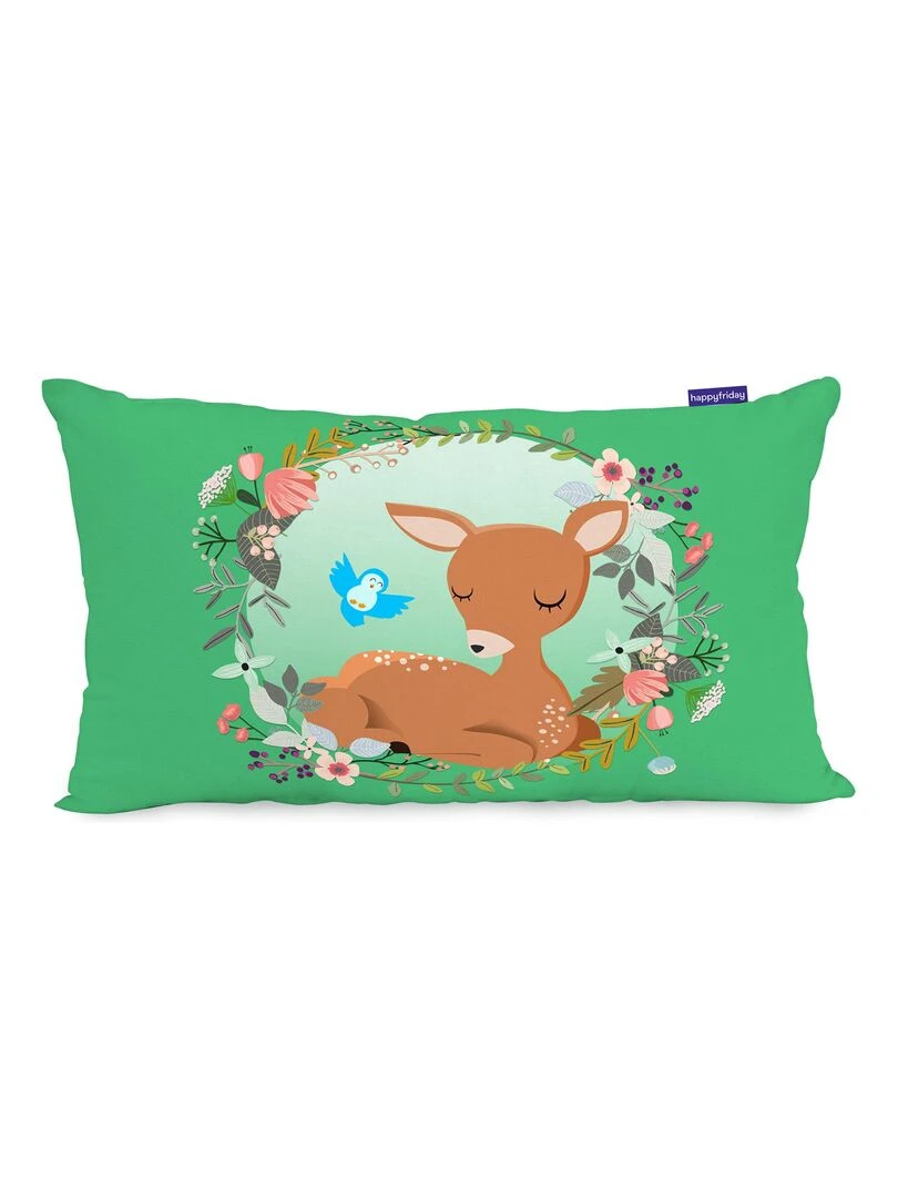 Housse de coussin Mirror mirror "Happyfriday"   Blanc