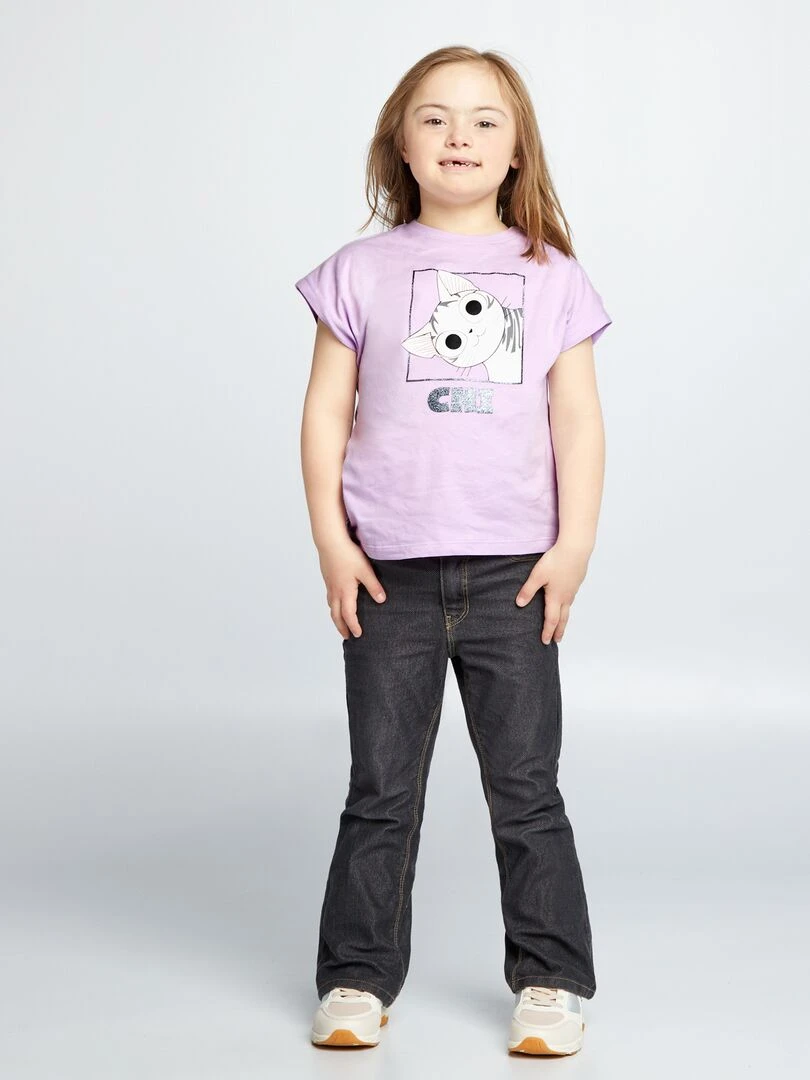 T shirt 'Chi'   So Easy   Violet