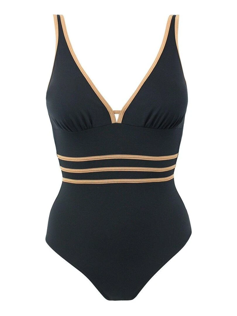 Maillot sculptant une pièce Venezia Bonnets B à D   Noir