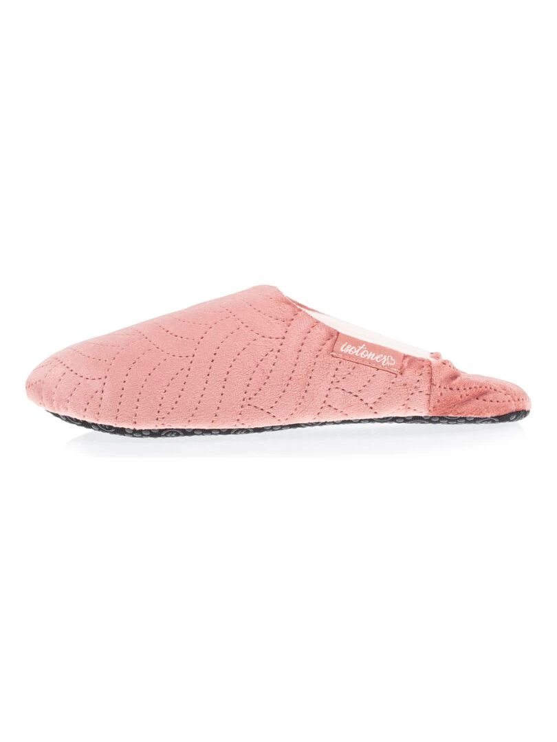 Chaussons babouches Femme Blush   Rose