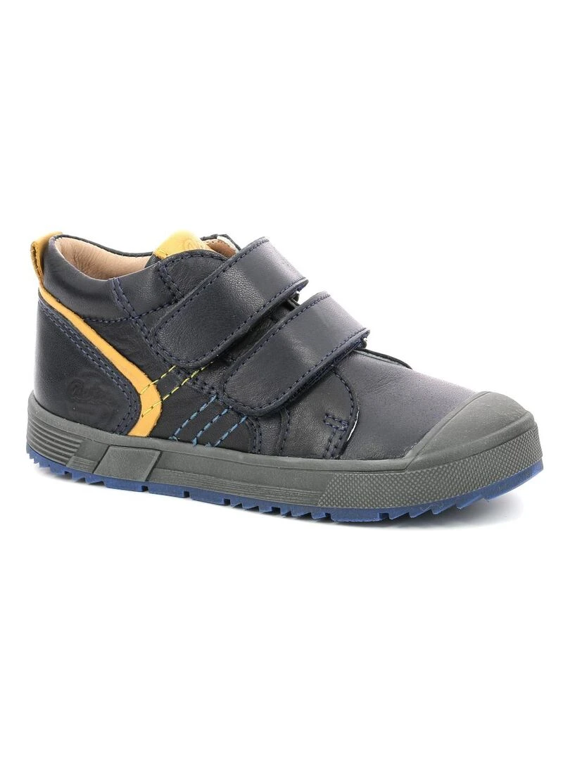 Sneakers hautes Cuir Biboc Bleu marine