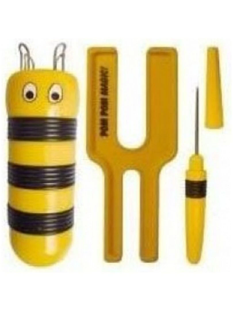 Abeille Tricotin Avec Pompon Magique   N/A