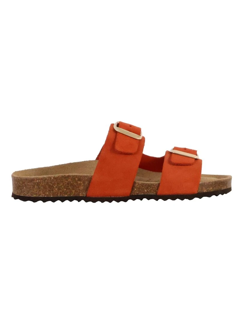 Mules à Enfiler Geox Brionia Orange