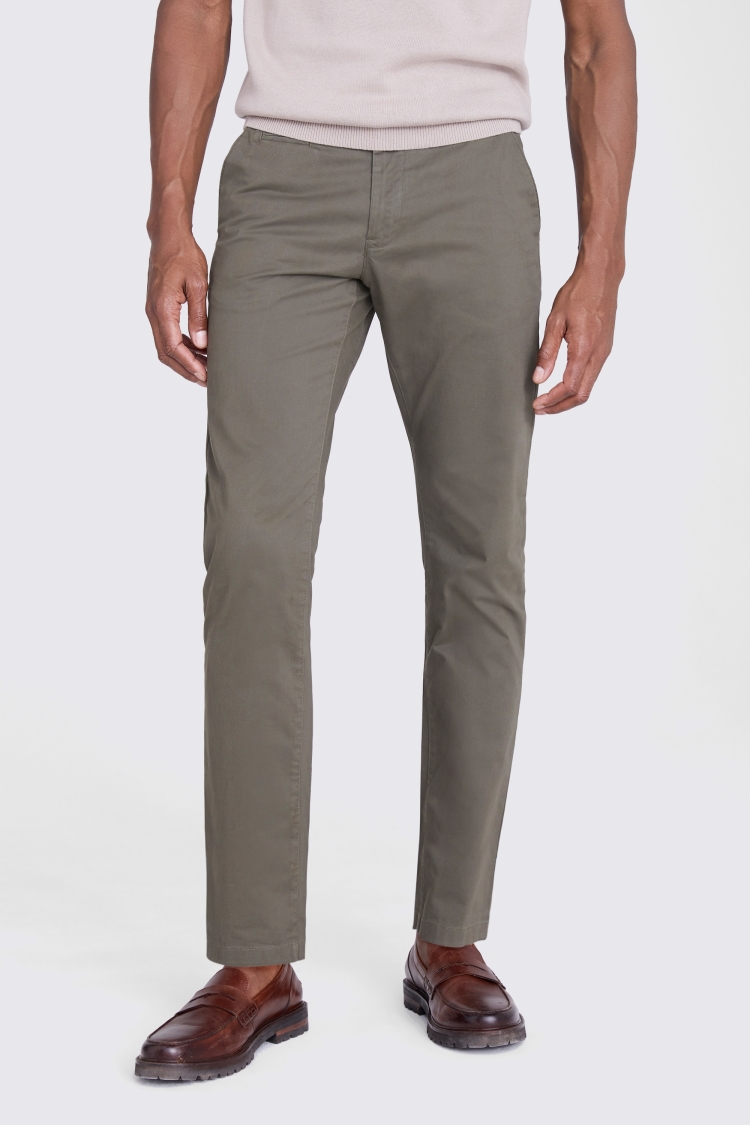 Regular Fit Blue Birdseye Trousers   Buy Online at Moss