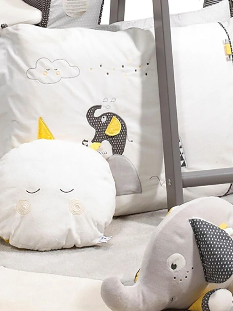 Coussin Déco Lune   SAUTHON   Blanc