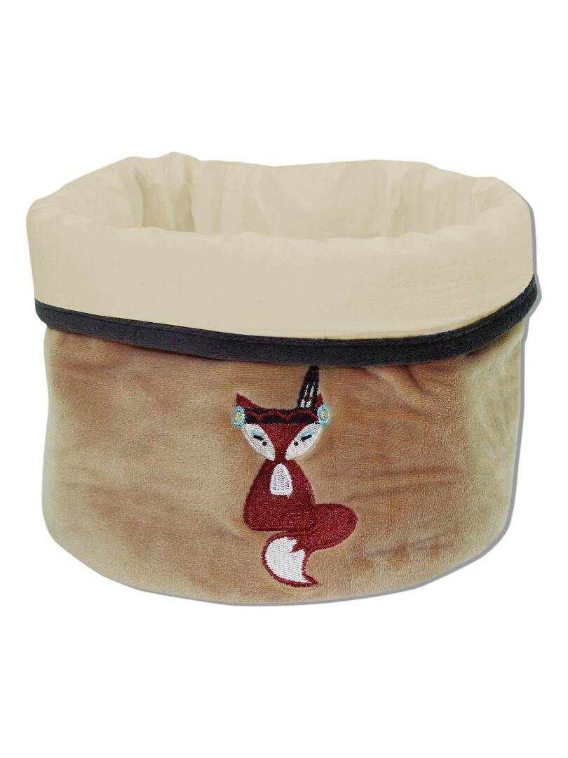 Beauty Case "INDIEN" LES CHATOUNETS Taupe