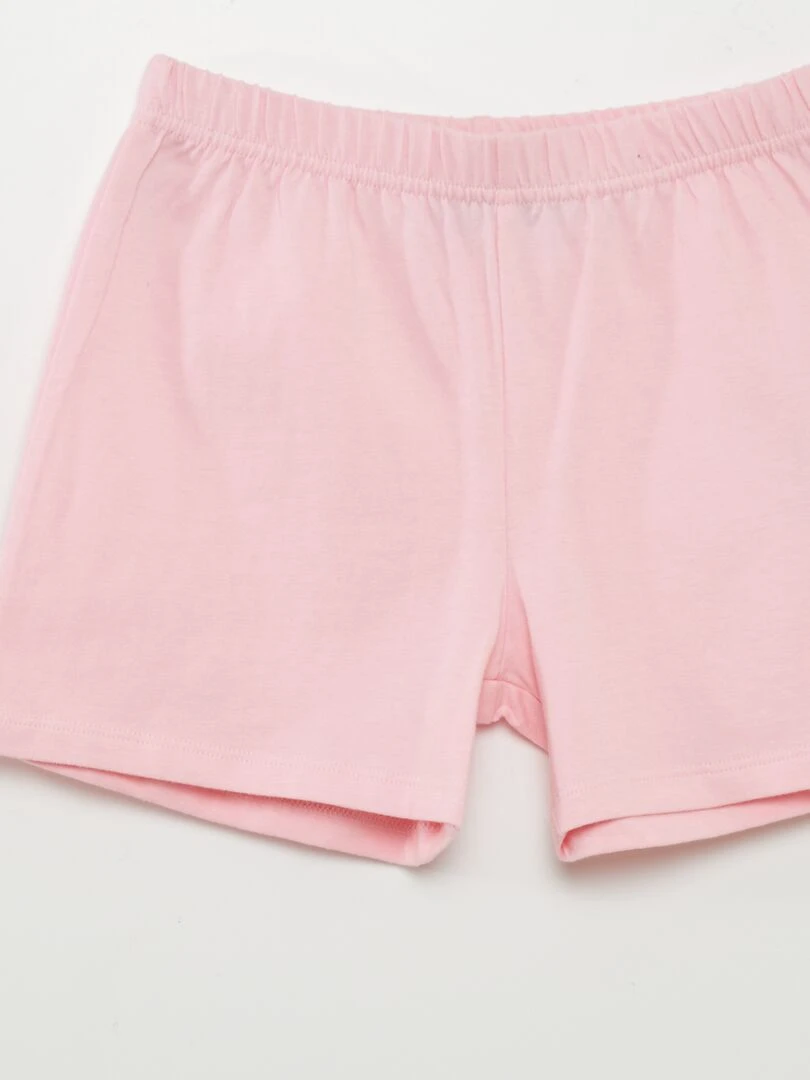 Ensemble de pyjama : short + débardeur 'Harry Potter'   2 pièces   Rose