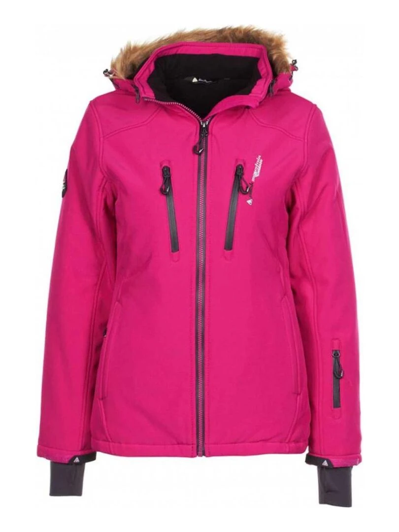 Blouson de ski femme ANADA Rose fushia