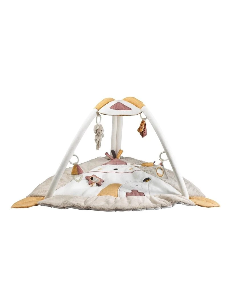 Tapis d'éveil Tipi bébé 77x77cm en polyester beige Beige