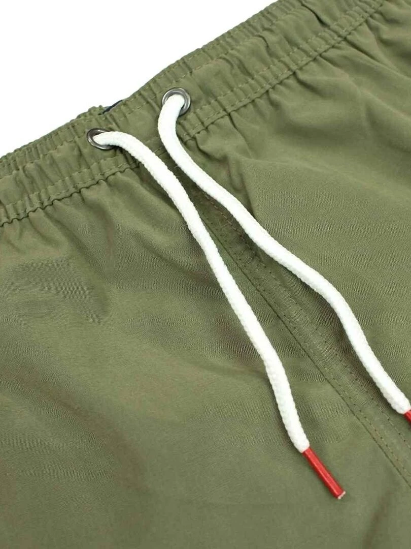 Nasa   Short De Bain homme imprimé logo   Kaki