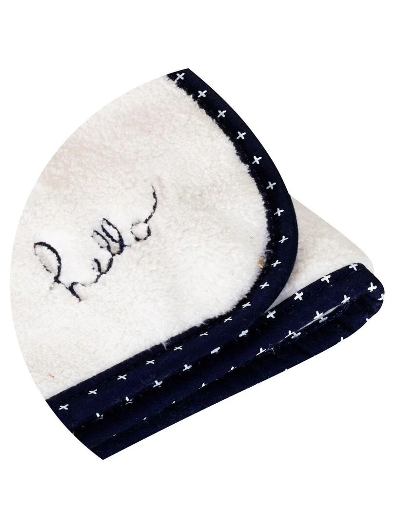 Couverture 75x100 en polyester blanc   SAUTHON   Blanc