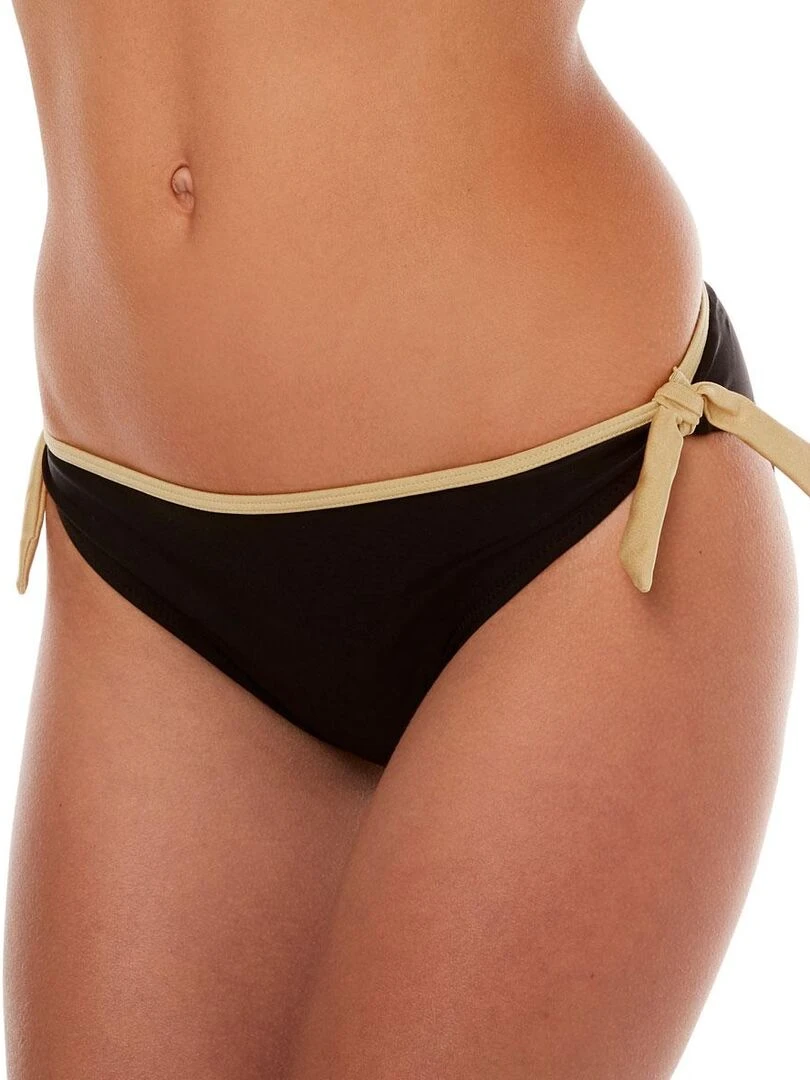 Slip de bain PAMPELONNE Brigitte Bardot Bain Noir