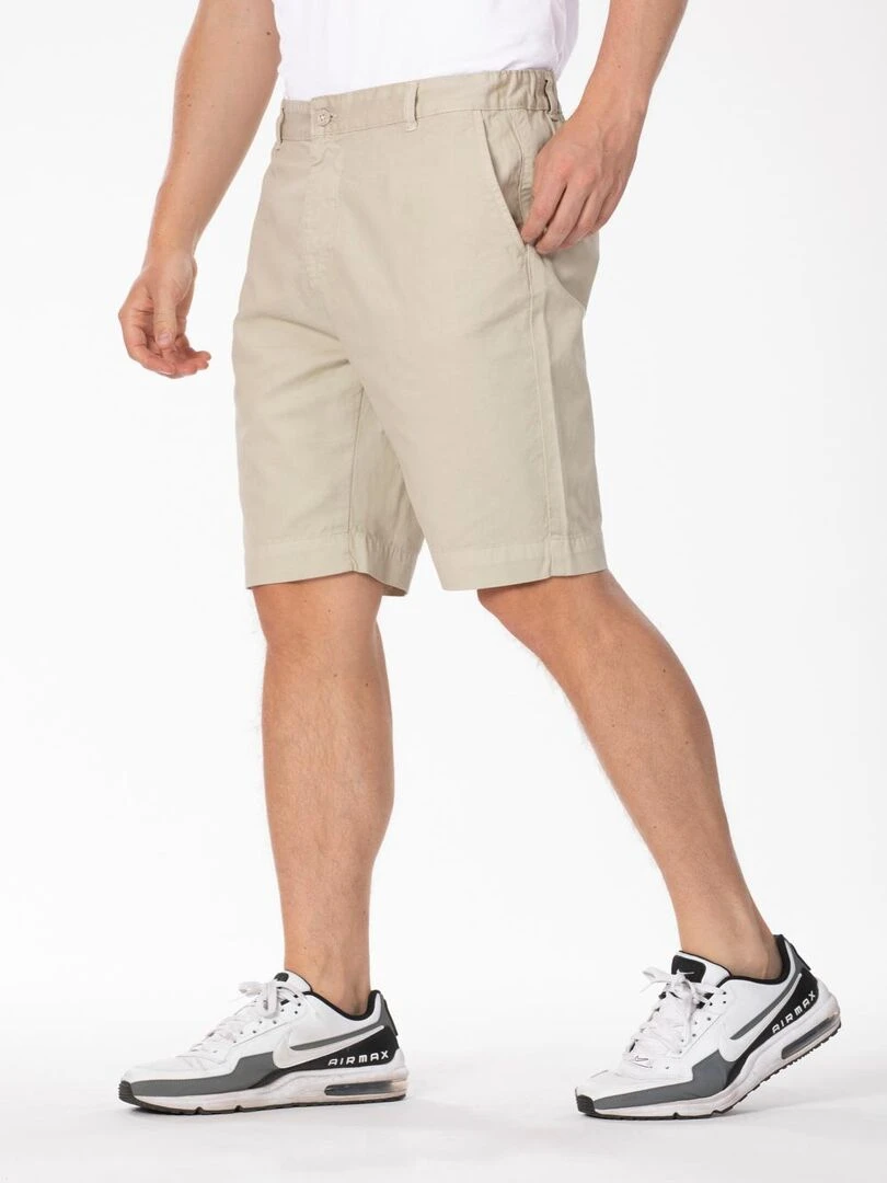 Bermuda taille semi élastiquée ANDIE 'Rica Lewis'   Beige