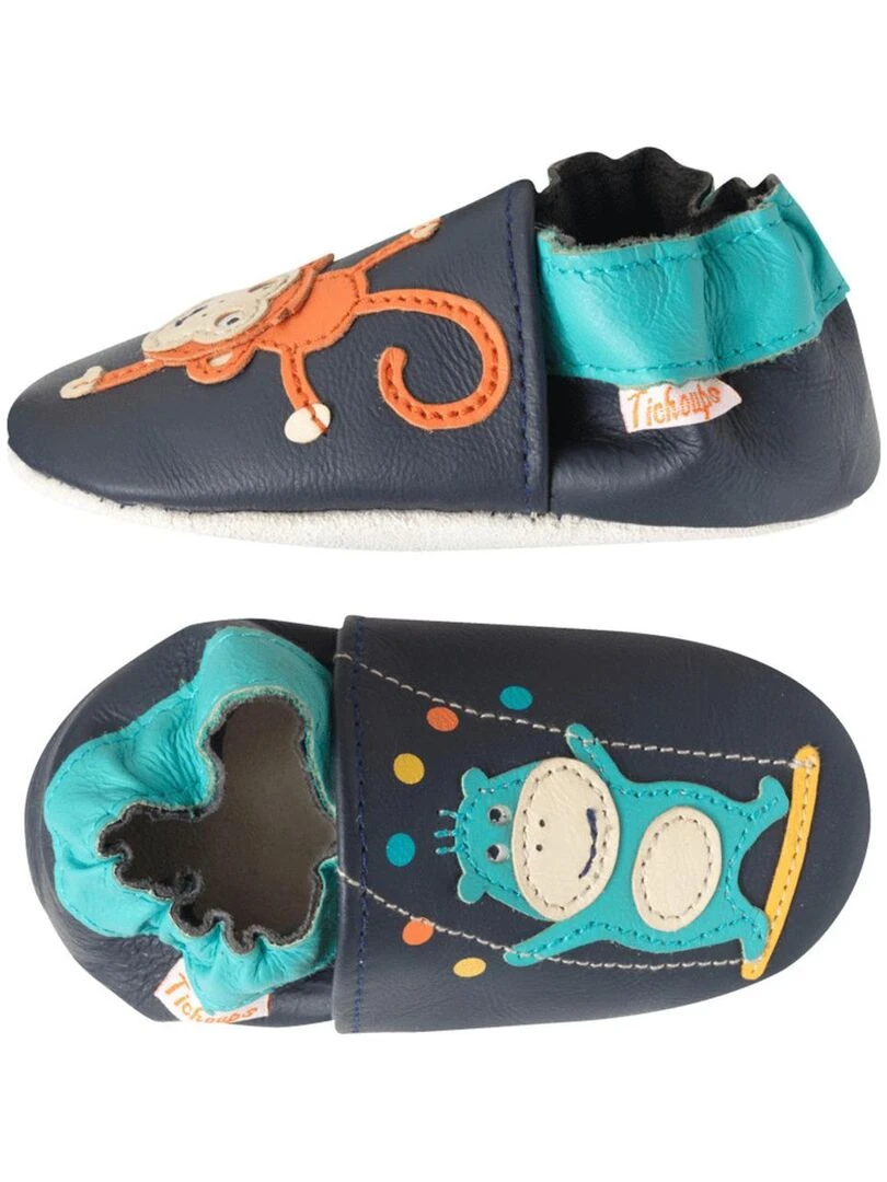 Hippo et Théo Bleu marine