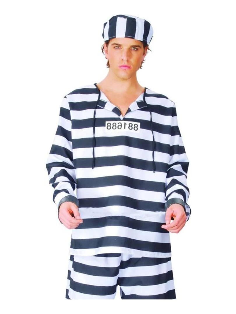 Déguisement Prisonnier Homme Blanc